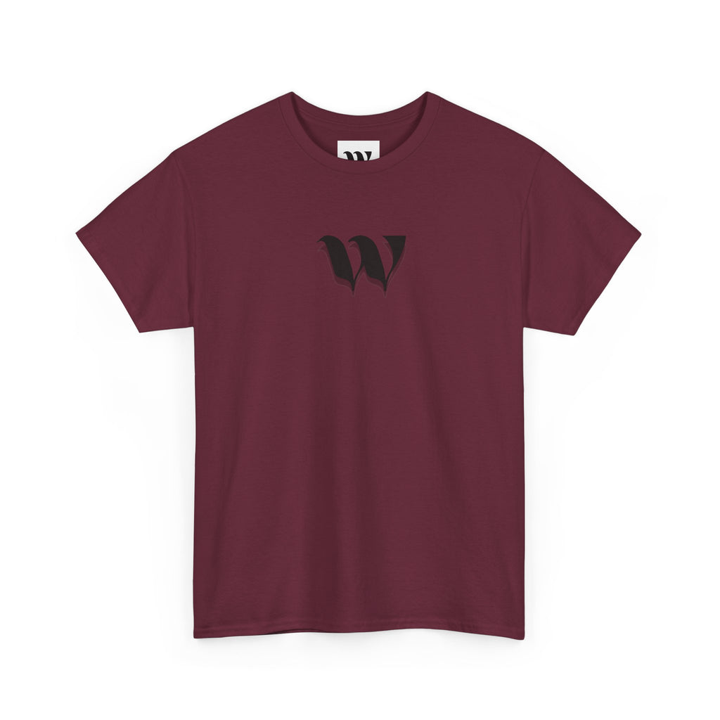 Vintage Monogram W Tee — Graphic Back Logo T‑Shirt