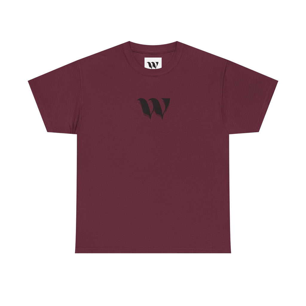 Vintage Monogram W Tee — Graphic Back Logo T‑Shirt