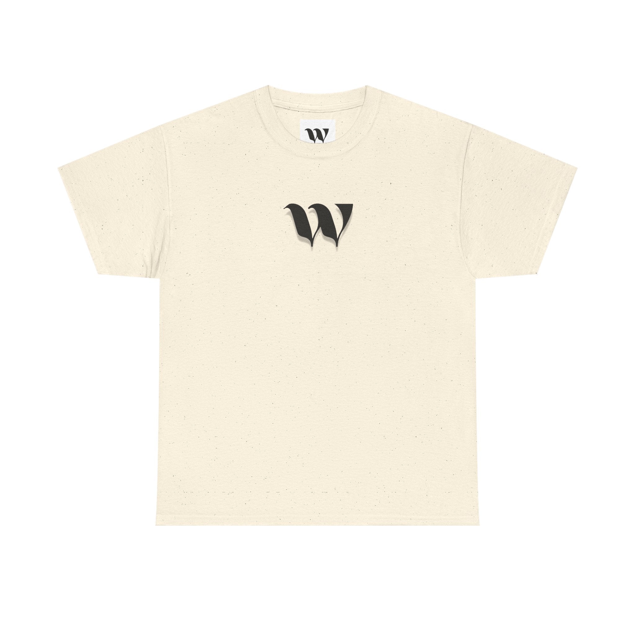 Vintage Monogram W Tee — Graphic Back Logo T‑Shirt